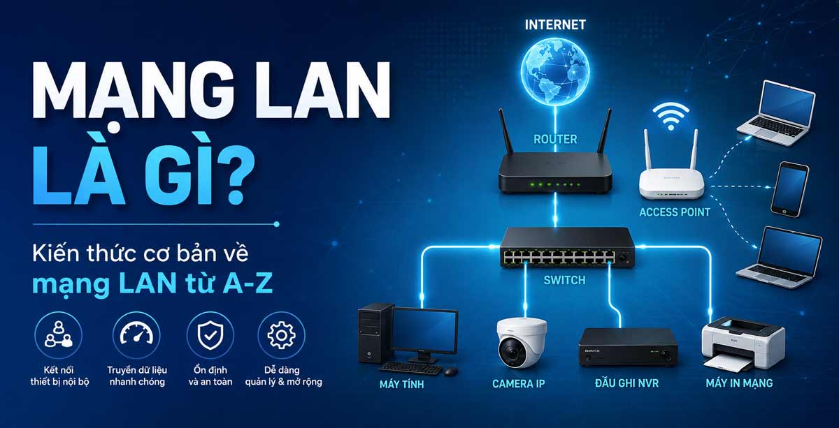 mạng LAN hoạt động như thế nào
